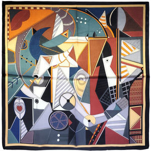 NWT Genuine 100% Mulberry Silk Satin Scarf 25"x25" Medium Square Shawl Wrap 5734